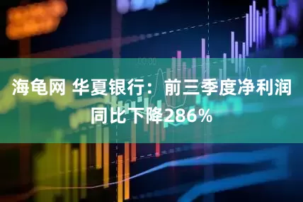 海龟网 华夏银行：前三季度净利润同比下降286%
